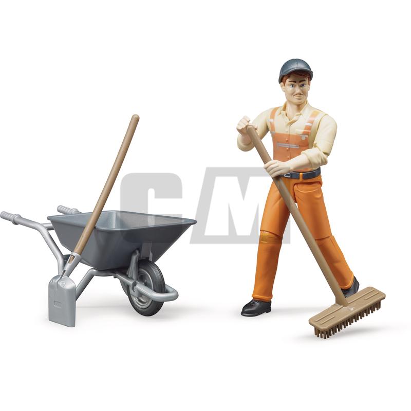Jeu de Figurines Ouvrier Municipal (62130) référence fournisseur 60062130